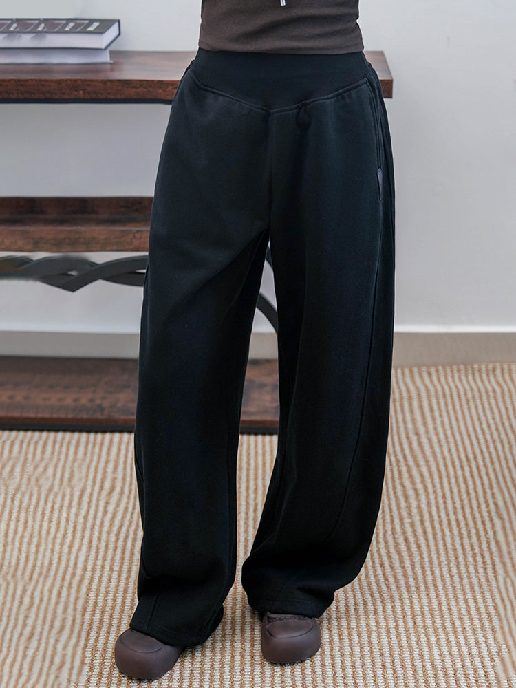 ハイウエストカーブパンツ