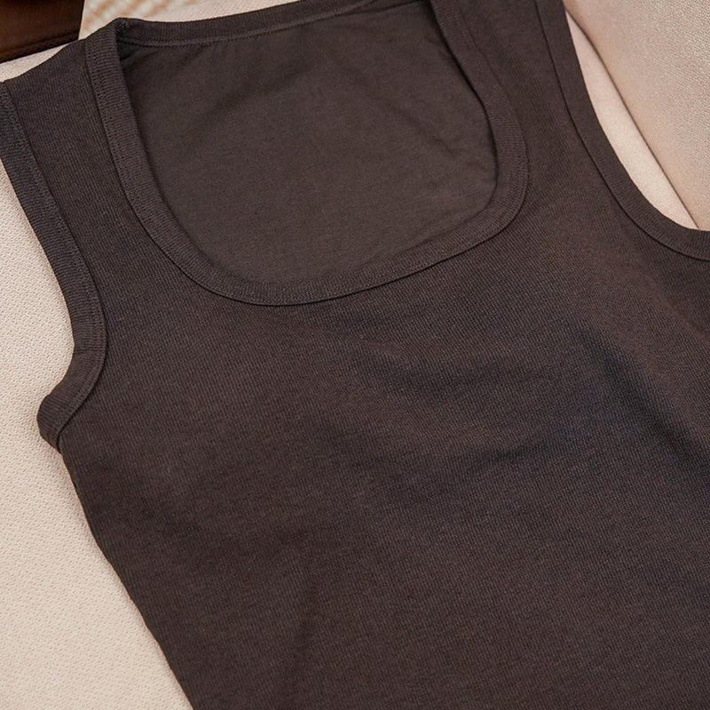 コットン100％タンクトップ