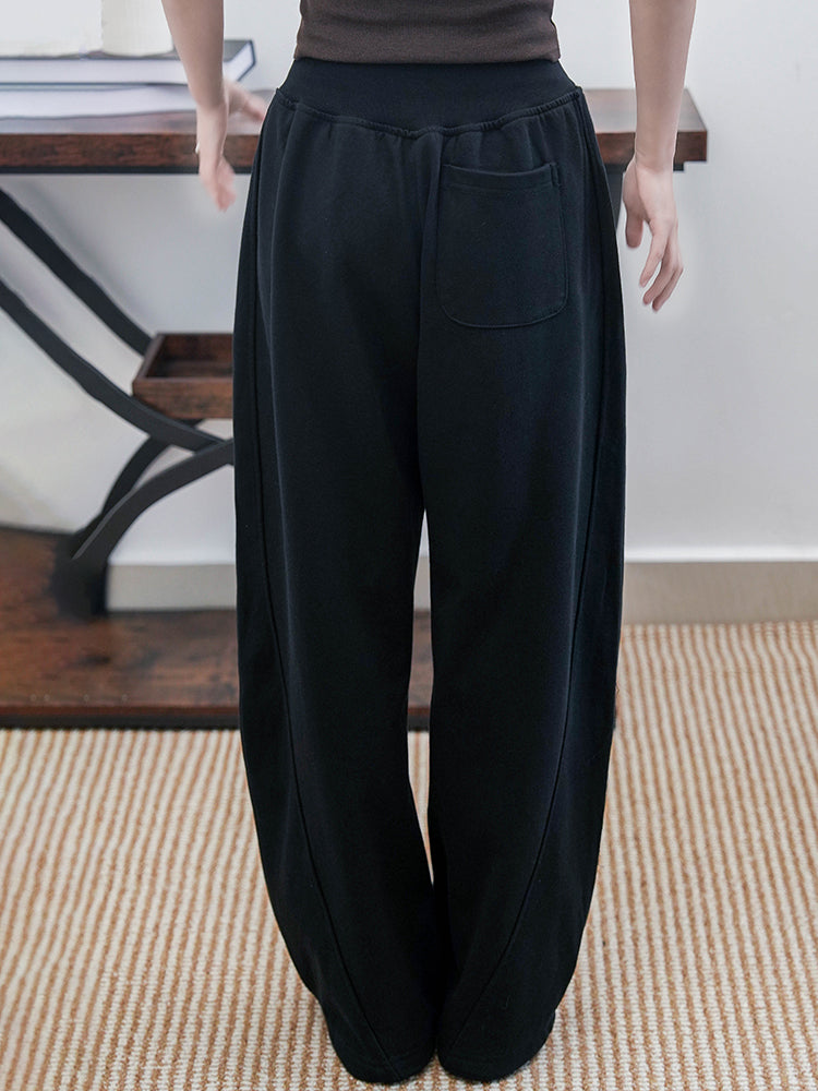 ハイウエストカーブパンツ