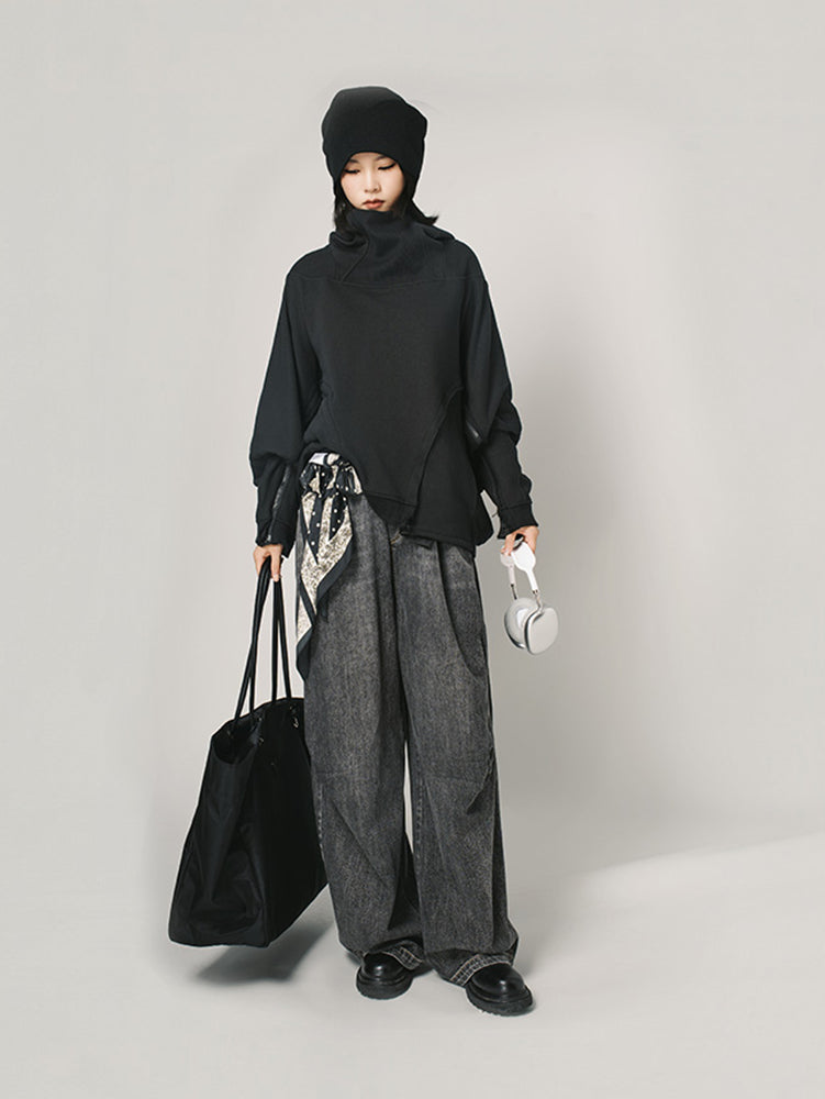 ブラックバットスウェットシャツ