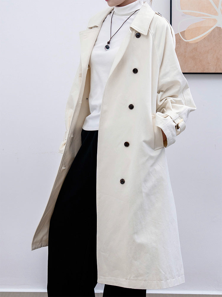 コットン100％トレンチコート