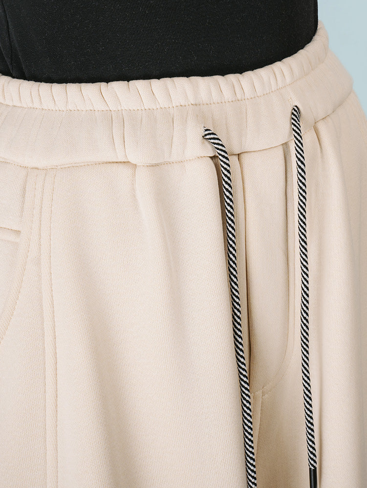 ユニセックス裏ボアカーブパンツ　