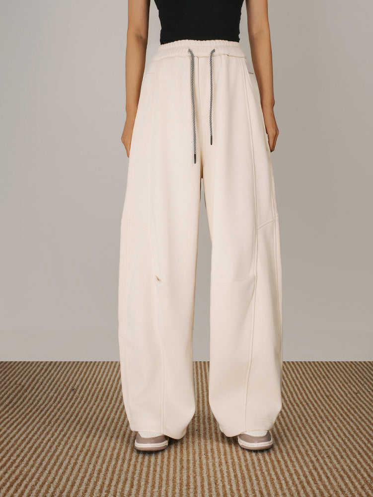 ユニセックス裏ボアカーブパンツ　