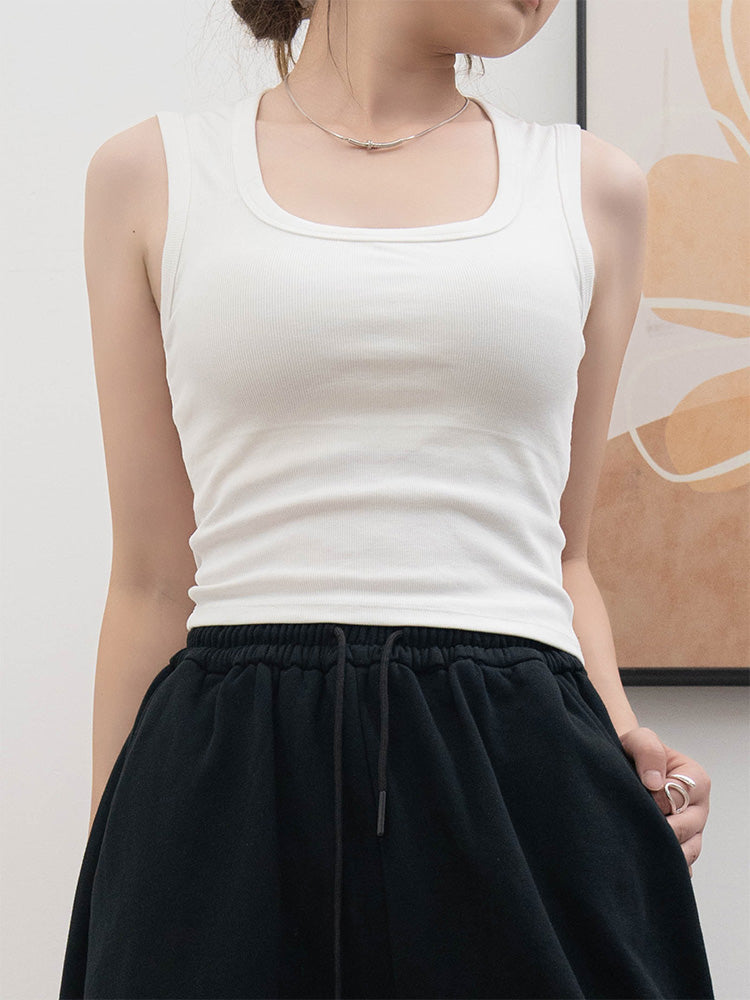 コットン100％タンクトップ