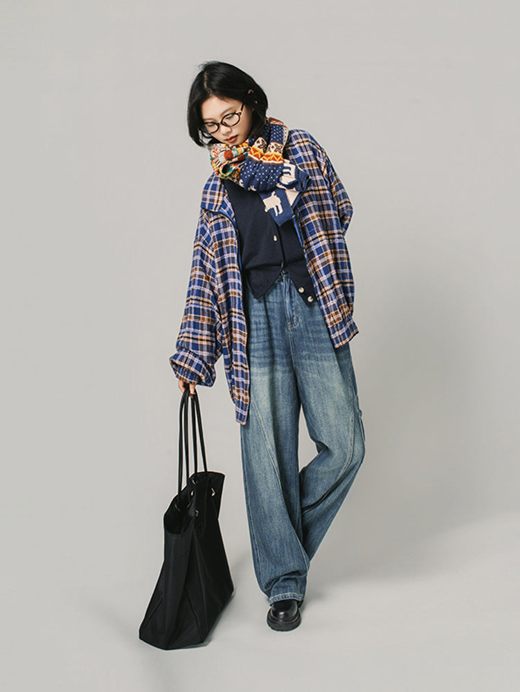 ニットカーディガン