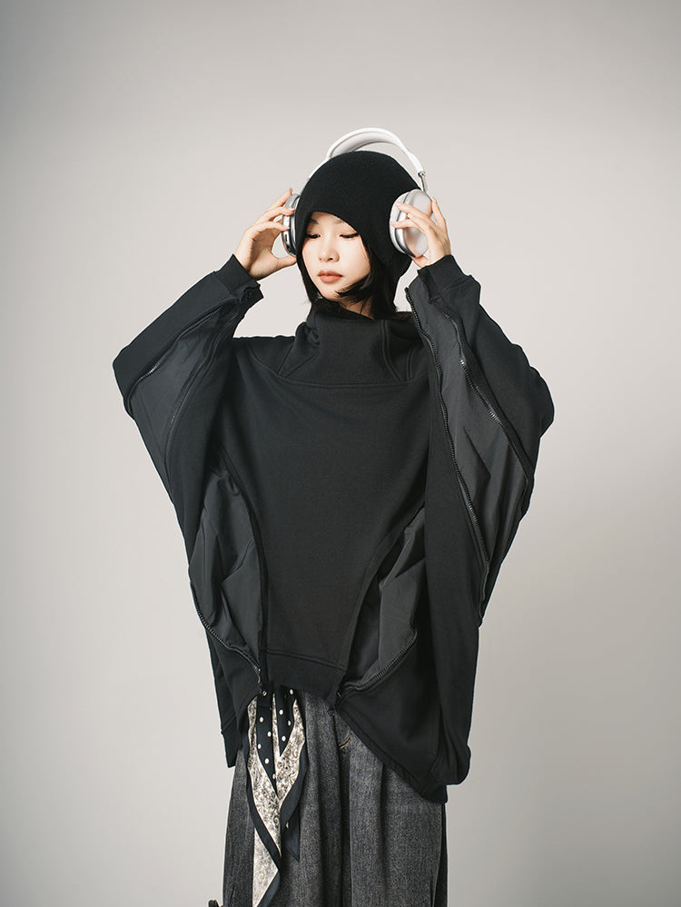 ブラックバットスウェットシャツ