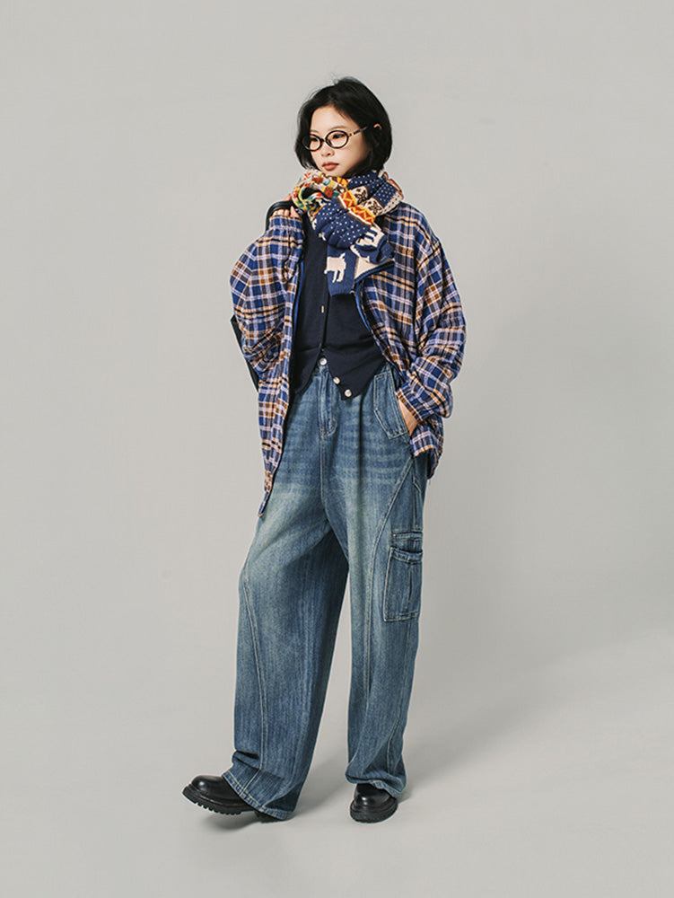 ニットカーディガン