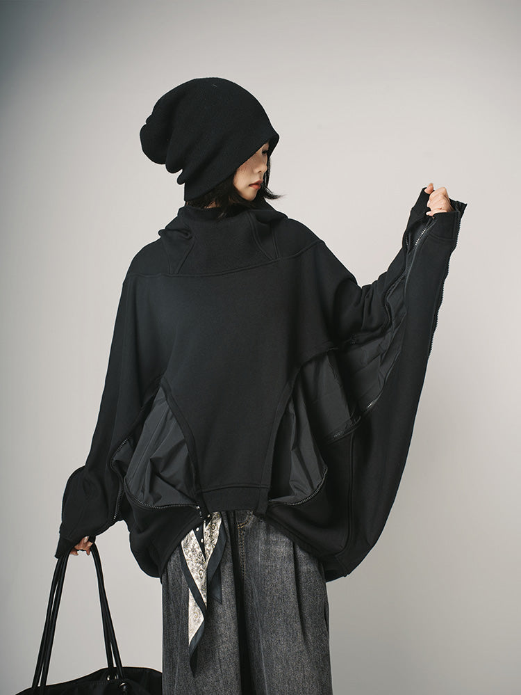 ブラックバットスウェットシャツ