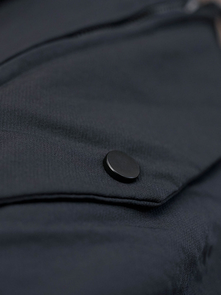 ウエストゴムワークパンツ（ブラック）