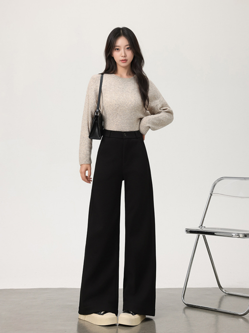 ウールワイドパンツ